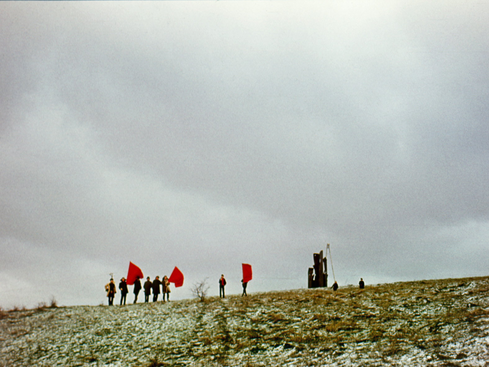 Still from Game on Morel's Hill (Group Action), 1971. Courtesy of KwieKulik archive